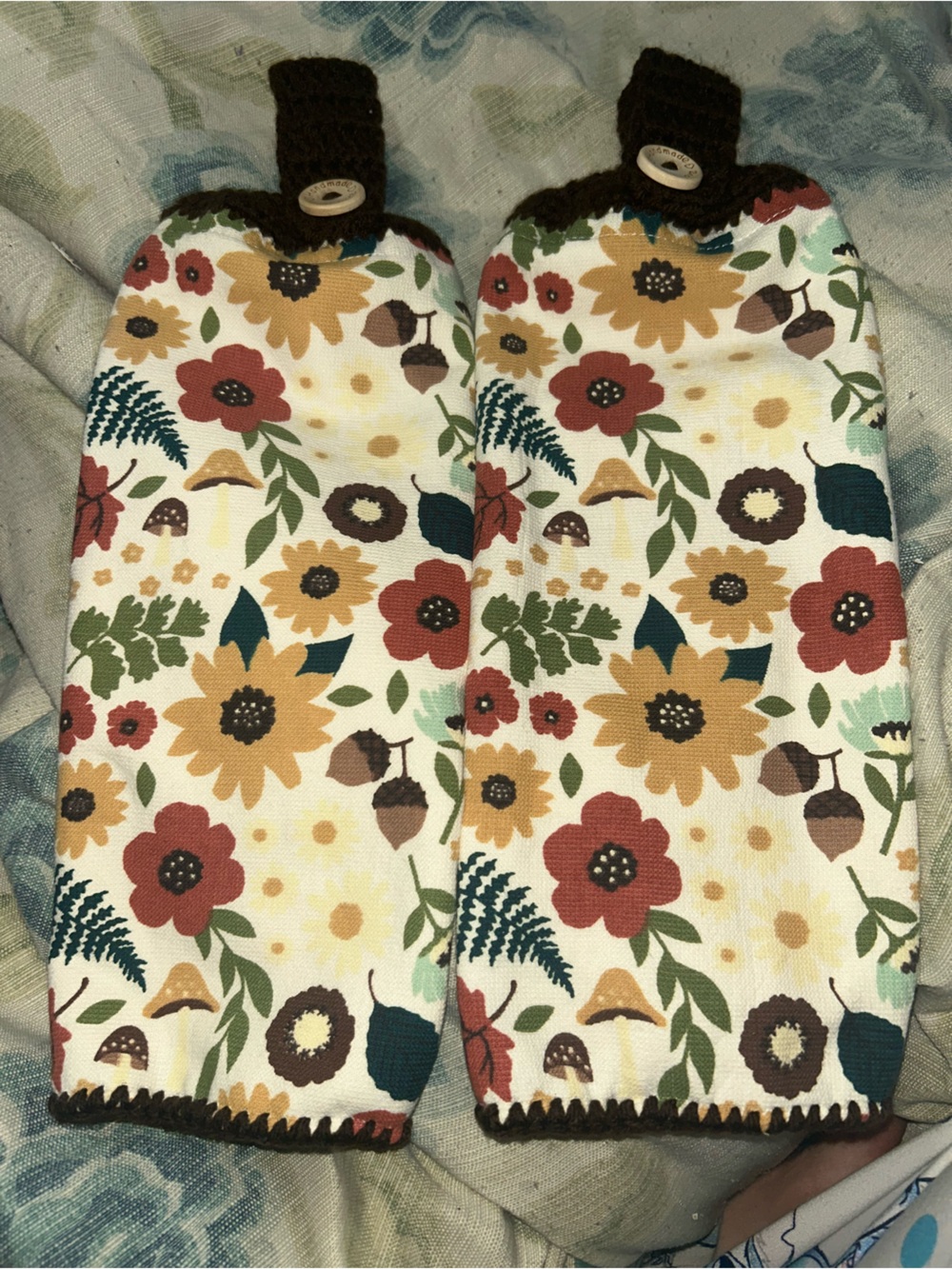 Fall Leaves Hanging Towel Set